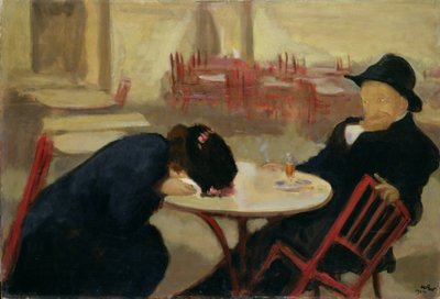 Der Dämon oder Im Café, 1904 von Wojciech Stanislaw Weiss